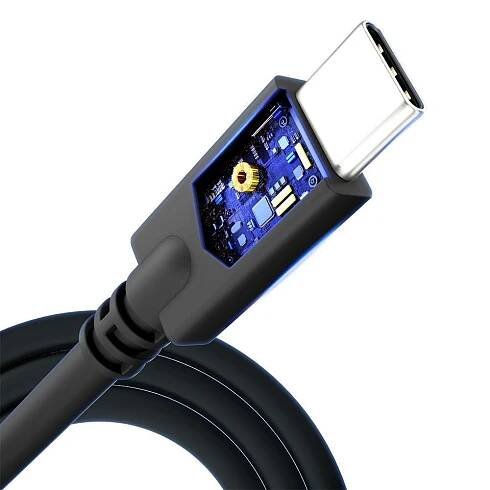 3mk datový kabel - Hyper Cable 4k60Hz 1m 100W C to C, černá | TonerPartner.cz