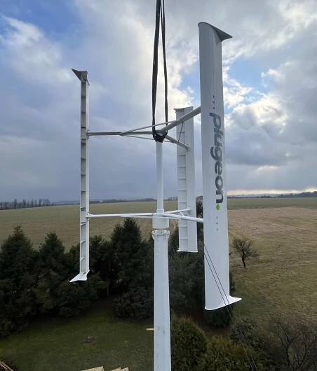 Dobešov - Větrné elektrárny