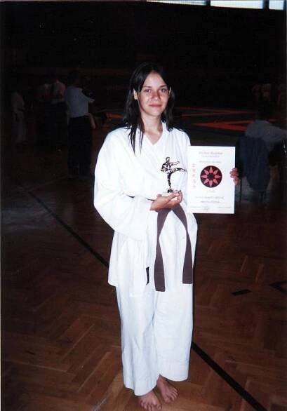 Martina Šťastná: Karate je především elegantní pohyb