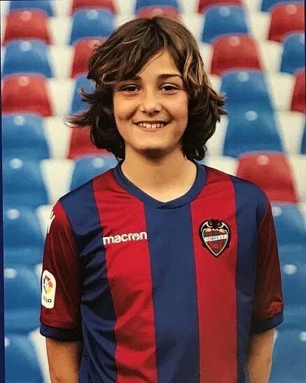Borja Cortina debuta con el Levante UD en Segunda División
