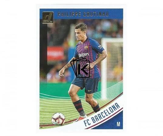 Fotbalová kartička Panini Donruss Soccer 2018-19  - Philippe Coutinho - 3 FC Barcelona