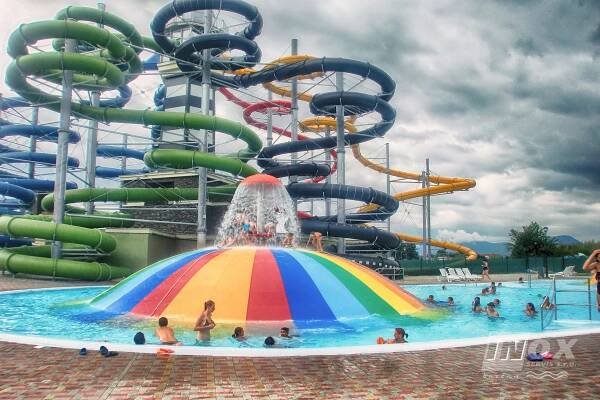 Aquapark GINO Paradise Bešeňová - Realizace | G-Team INOX SERVIS Bazény