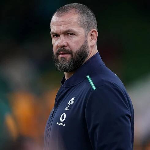 Andy Farrell: Ireland have a lot to do ahead of next year’s World Cup