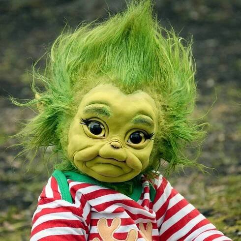 Two Grinch babies