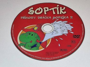 PŘÍHODY DRÁČKA SOPTÍKA 2 / ŠKRÁBKY NA DVD - BEZ OBALU