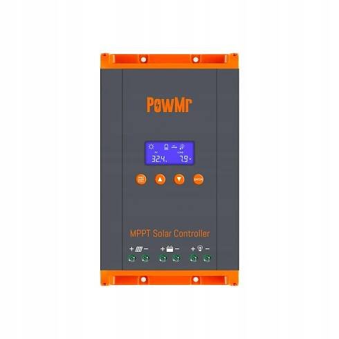 PowMr MPPT 60A Solární regulátor nabíječky 12V-48V s LCD obrazovkou