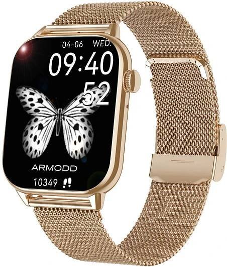 ARMODD Prime rose gold, kovový + silikonový řemínek