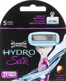 Wilkinson Sword Hydro Silk - Náhradní hlavice, 3 ks