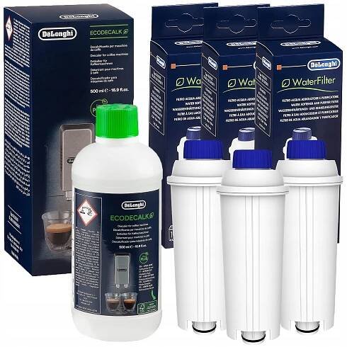 FILTR PRO EXPRES DELONGHI DINAMICA PLUS ECAM ELETTA + ODVÁPŇOVAČ DELONGHI