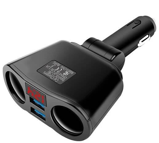 Rozdvojka zapalovače do auta Dual USB