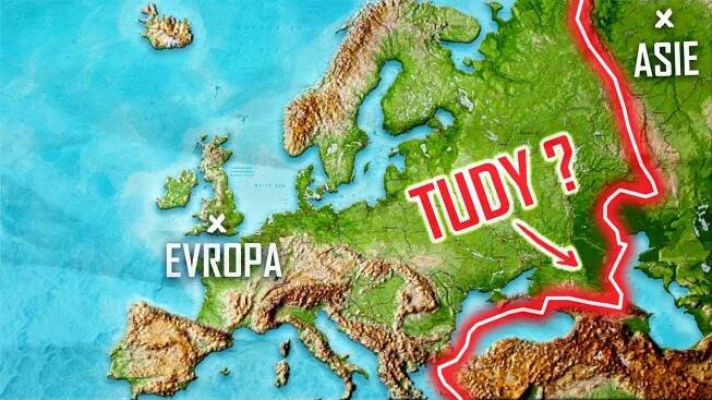 Kudy vede hranice mezi Evropou a Asií?