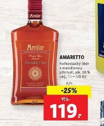 Lidl Amaretto nabídka