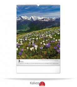 Hory nástěnný kalendář | Centrum digitálních služeb MINO