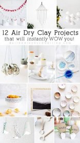 Air Dry Clay projects 