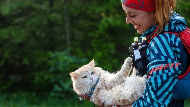 Lenka Poláčková a její mazlíčci