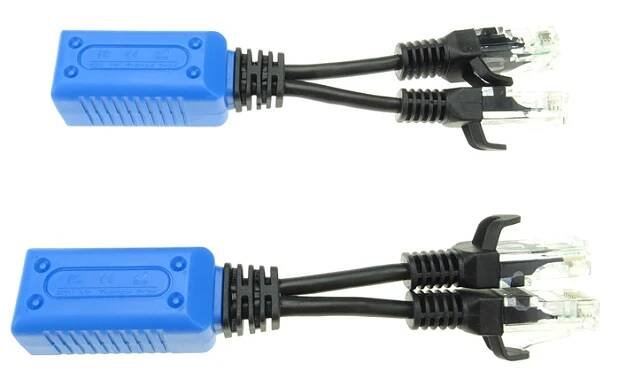 Rozbočovač RJ45 s PoE výstup 2x samec - Cena: 260 Kč