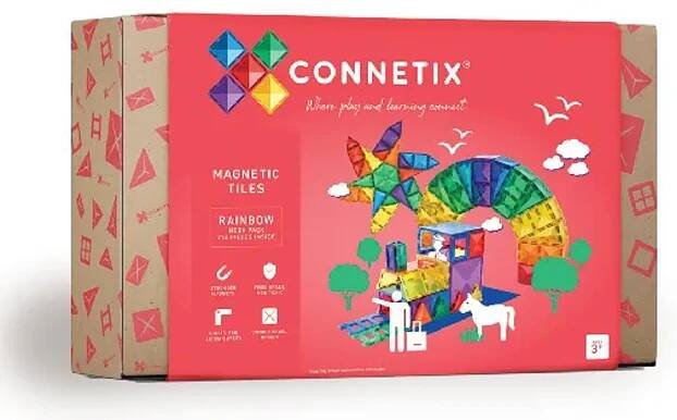 Connetix magnetická stavebnice Rainbow Mega Pack 212ks