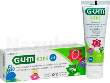 Sunstar Gum Kids 50ml cena od 78 Kč | Pricemania