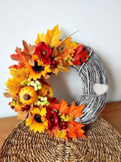 Autumn Wreath for Your Front Door