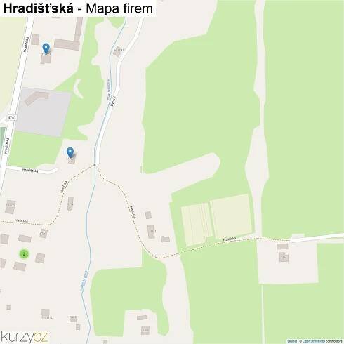 Hradišťská - mapy | Kurzy.cz