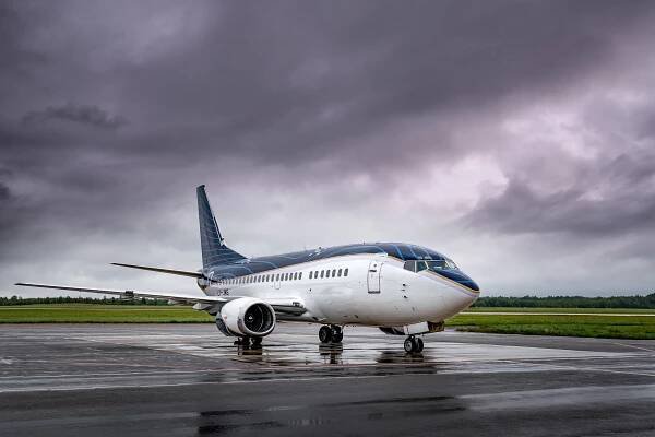 Boeing 737-500 (LY-JMS) – Snowfall - Private Jet Charter Flights | Rent a Private Jet | Private Jet Hire - KlasJet.aero