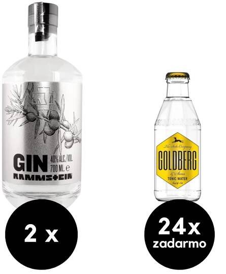 2 x Rammstein Gin + 24 x Goldberg Tonic zadarmo