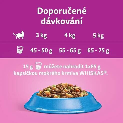 Whiskas granule tuňák pro dospělé kočky 14 kg