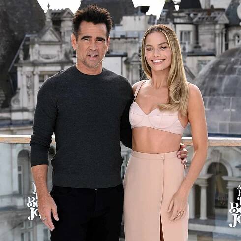Colin Farrell and Margot Robbie 'A Big Bold Beautiful Journey' film photocall, London, UK - 11 Sep 2025