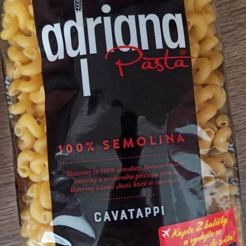 Pasta 100% Semolina Cavatappi Adriana
