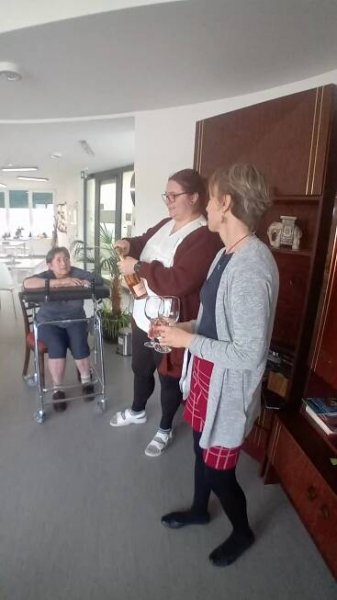 Novoroční přípitek Slavkov u Brna | Alzheimer Home
