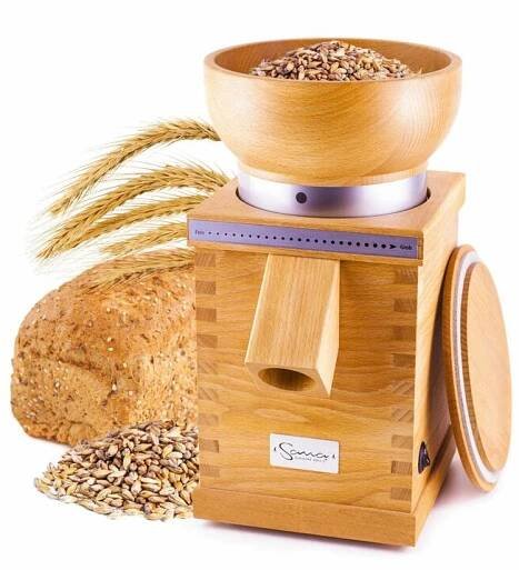 Domácí mlýnek na obilí Sana (Natural)