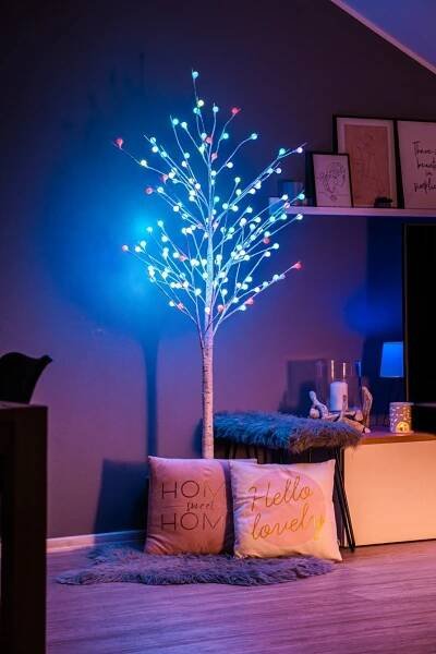 Immax NEO LITE Smart vánoční LED strom, venkovní,180cm,RGB+CW,WiFi,TUYA - II. jakost (17)