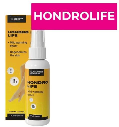 Koupit HondroLife Spray na klouby v Česku s rychlým doručením | Cena a recenze