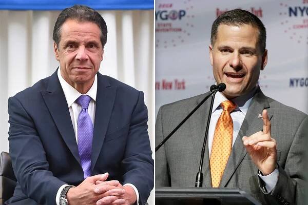 Andrew Cuomo and Marc Molinaro