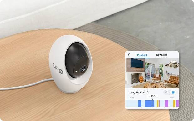 IP kamera TP-Link Tapo C260, 4K Pan/Tilt AI Camera