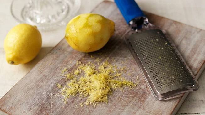 Grating lemon zest - BBC Food