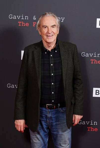 Photo of Larry Lamb at an event.