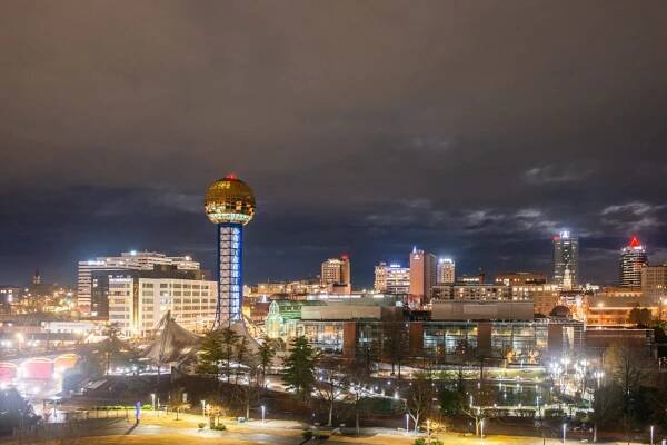 Knoxville, TN - 21. listopadu 2018: Ayres Hall, historická památková budova na University of Tennessee, Knoxville, Tennessee — Stock obrázek