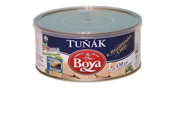 Exkluzivní tuňákové filety Boya v rostlinném oleji 900 g