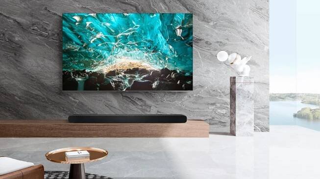 Sound Bar-Soundbar Řada TS8211 | TCL Česká 2.1 kanálový Dolby Atmos Soundbar s integrovaným subwooferem | TCL Czech Republic