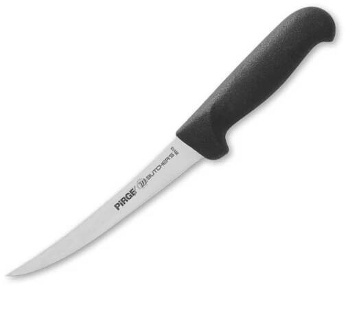 řeznický vykošťovací nůž 130 mm černý, Pirge BUTCHER'S