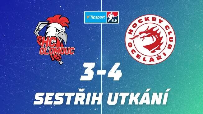 SESTŘIH: Olomoucký finiš přišel pozdě, slaví Oceláři - Sport.cz