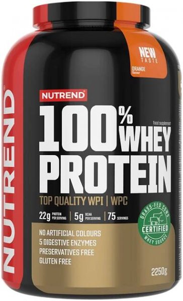 Nutrend 100% Whey Protein 2250 g