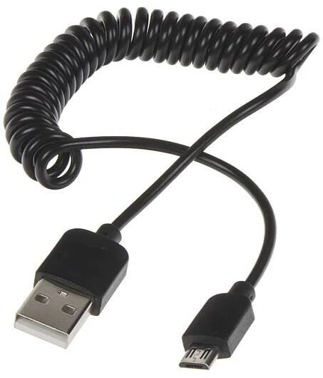 Kabel kroucený USB / MICRO USB 1m pc7-228