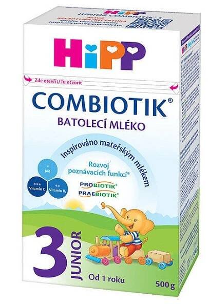 HiPP MLÉKO HiPP 3 JUNIOR Combiotik 500g