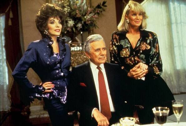 Dynastie: Shledání - Z filmu - Joan Collins, John Forsythe, Linda Evans
