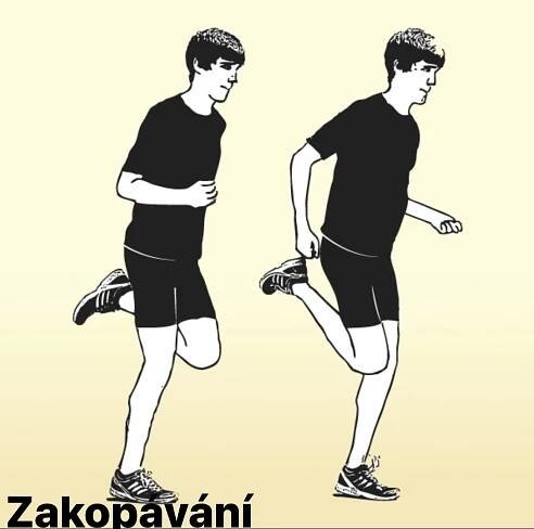 Běžecká abeceda, základ běžecké gramotnosti - zakopávání