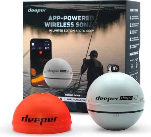 Deeper CHIRP+ 2.0 Limited Edition Grey