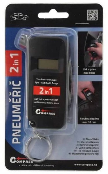 Pneu měřič Compass Digital 2in1