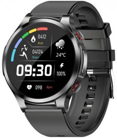Zůstaňte fit a zdraví s chytrým hodinkami W11 1,32" HD - EKG+PPG, srdeční tep, hladina cukru v krvi - sportovní fitness